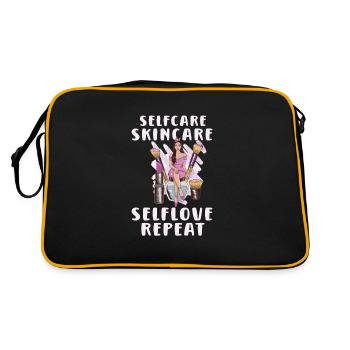 Beautician Esthetician Make Up Beauty-care Salon - Retro Bag - black/gold - Back