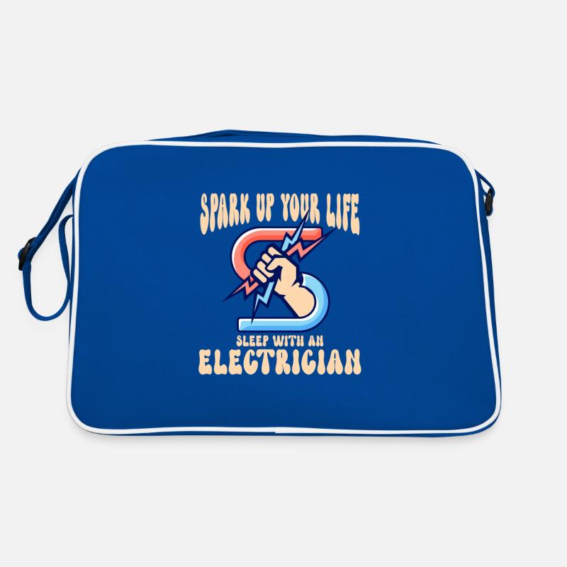 Electrician Electrical Engineer Lineman Electrical Retro Bag