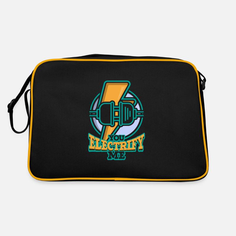 Electrician Electrical Engineer Lineman Electrical Retro Bag
