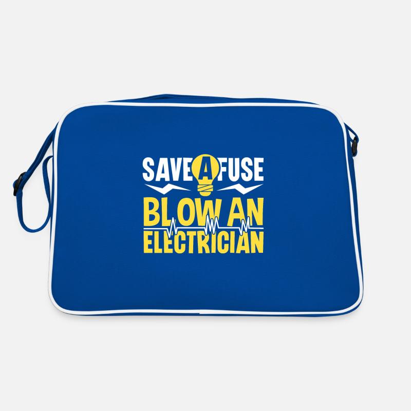 Electrician Electrical Engineer Lineman Electrical Retro Bag
