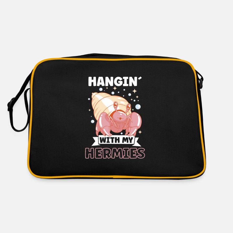 Hermit Crab Crabbing Crab Whisperer Crab Hunting Retro Tasche