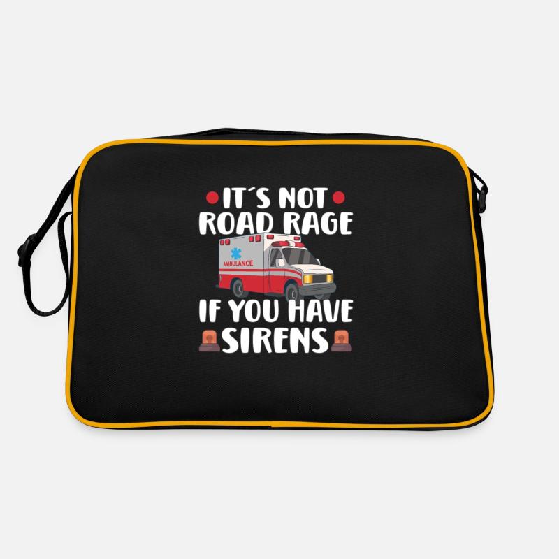 Paramedic First Responder Ambulance Driver Retro Bag