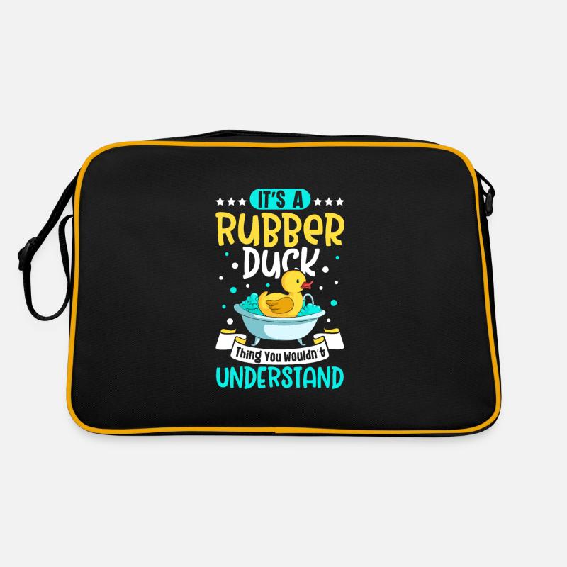 Rubber Ducks Duck Duck Lovers Bathroom Retro Bag