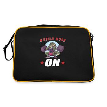 Musculation Powerlifting Haltérophilie Fitness - Sac Retro - noir/or - Dos