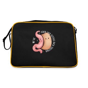 Gastrectomie à la manche Gastrectomie à la manche - Sac Retro - noir/or - Dos