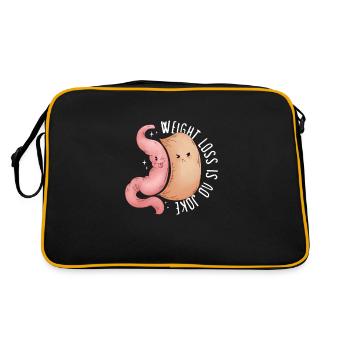 Gastrectomie à la manche Gastrectomie à la manche - Sac Retro - noir/or - Dos