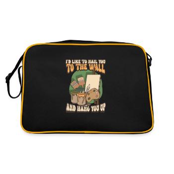 Artiste Peinture Peintre Art Couleur Art Professeur - Sac Retro - noir/or - Dos