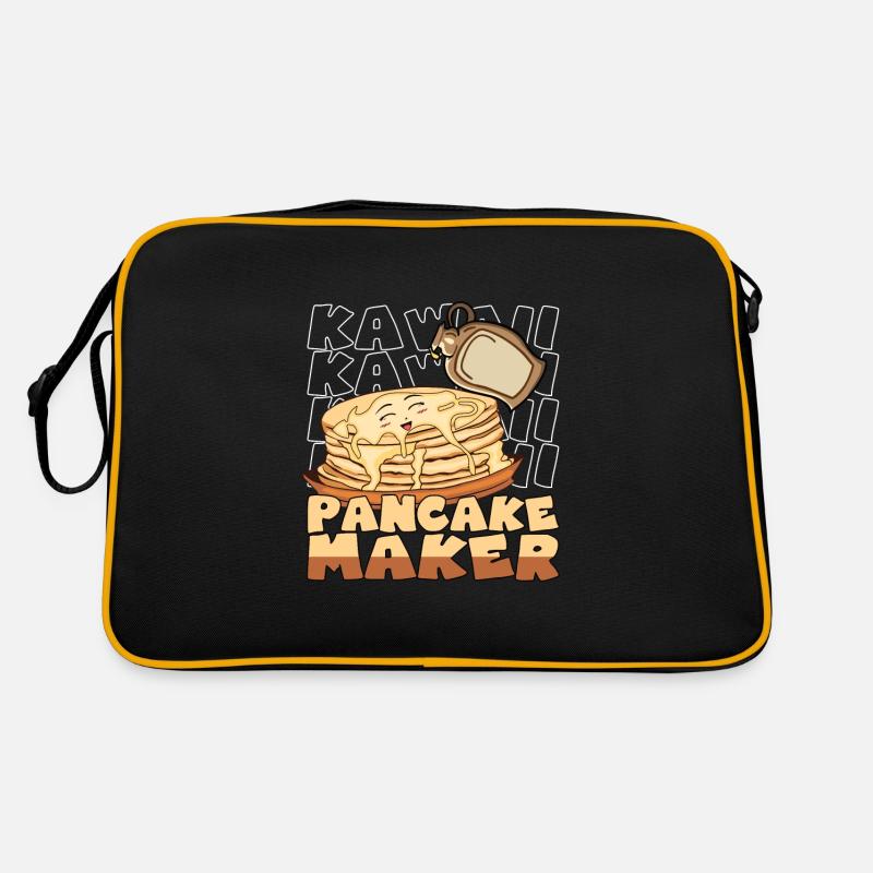 Kawaii Pancake Maker Smiled Pancakes Sirop Sac Retro