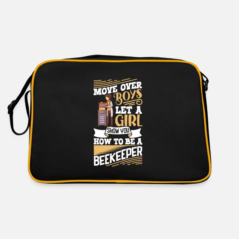 Honey Bee Beekeeping Beekeeper Honeybee Beekeeping Retro Tasche