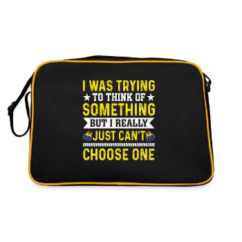 Bisexual Pride Bi Lgbtq Bisexuality Queer - Retro Bag - black/gold - Back