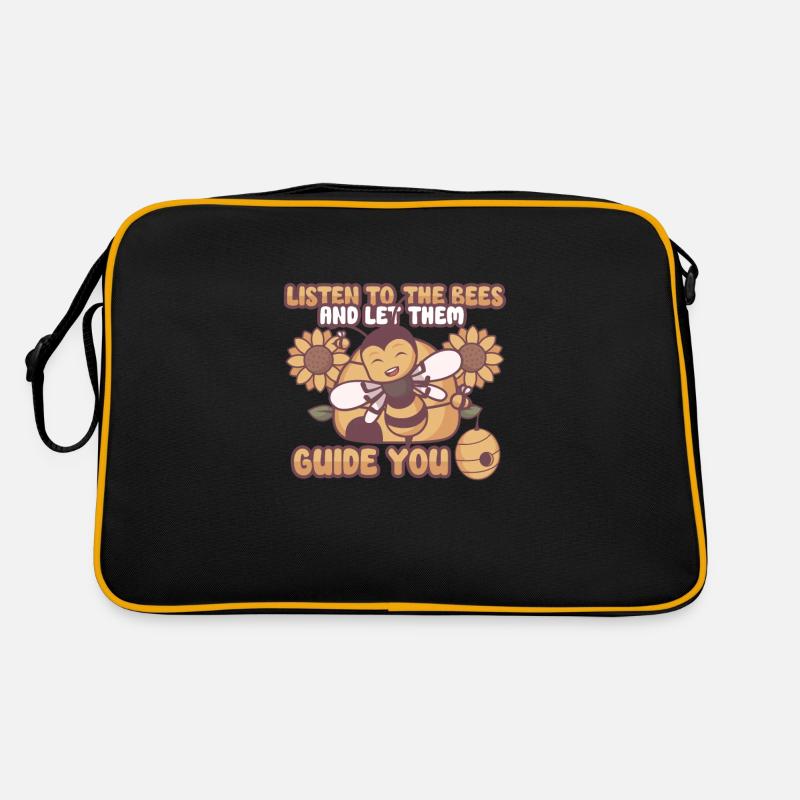 Honey Bee Beekeeping Beekeeper Honeybee Beekeeping Retro Tasche