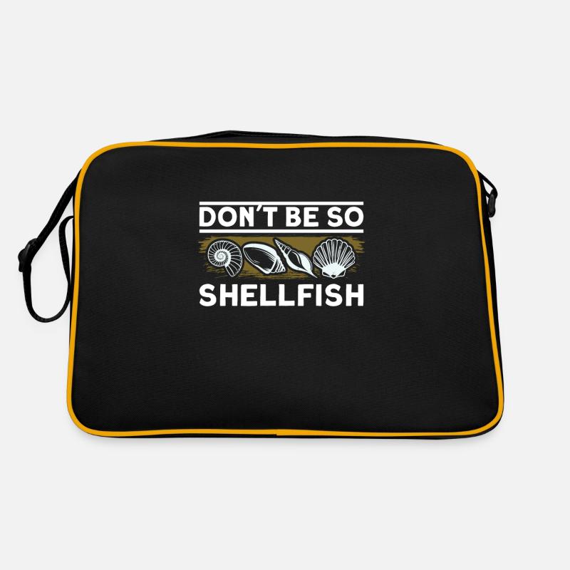 seashells shell collector shell collecting Gift Retro Tasche