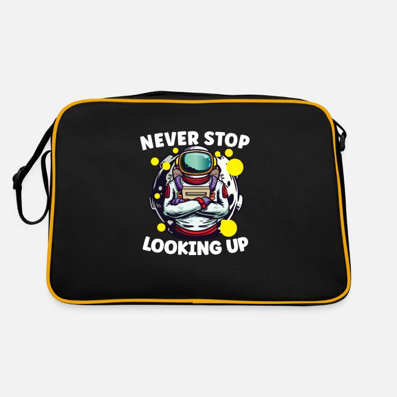 Astronaut Astronomy Solar System Space Kids Retro Bag