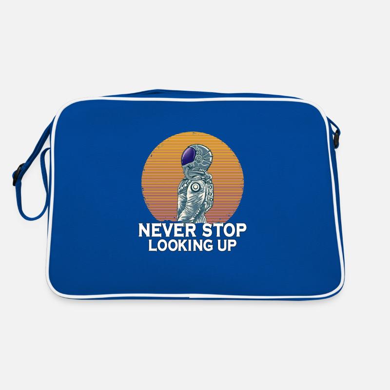Astronaut Astronomy Solar System Space Kids Retro Bag