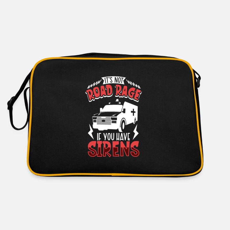 Paramedic First Responder Ambulance Driver Retro Bag