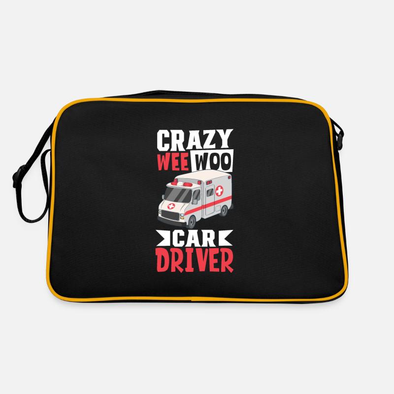 Paramedic First Responder Ambulance Driver Retro Bag