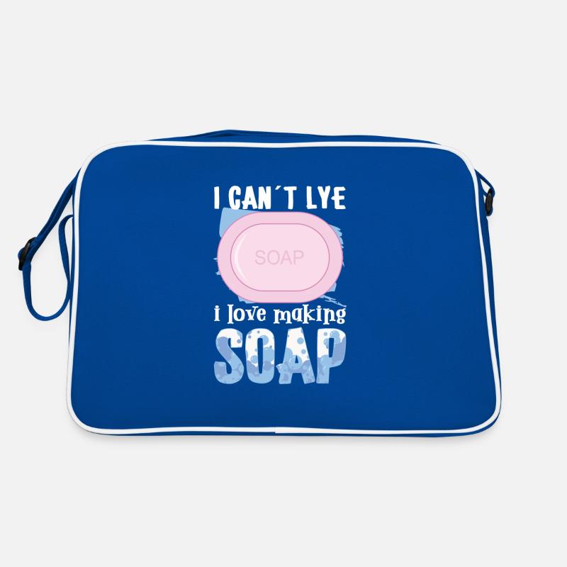 Soap Making Soap Bubbles Bubble Bathroom Retro Bag