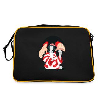 Professeur d’art dramatique Professeur d’art dramatique - Sac Retro - noir/or - Dos