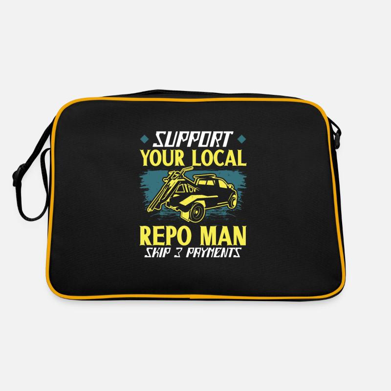 Repo-agent Repo Man Repossession Agent Retro Tasche