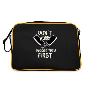 Butcher Butcher Meat Meat Cutter - Retro Bag - black/gold - Back
