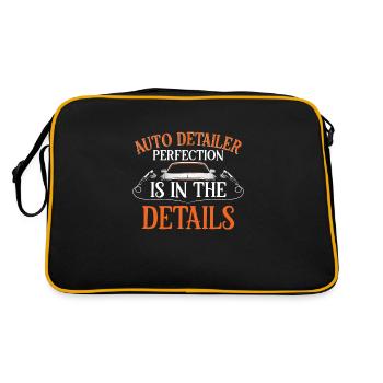 Mobile car preparation car preparation - Retro Bag - black/gold - Back