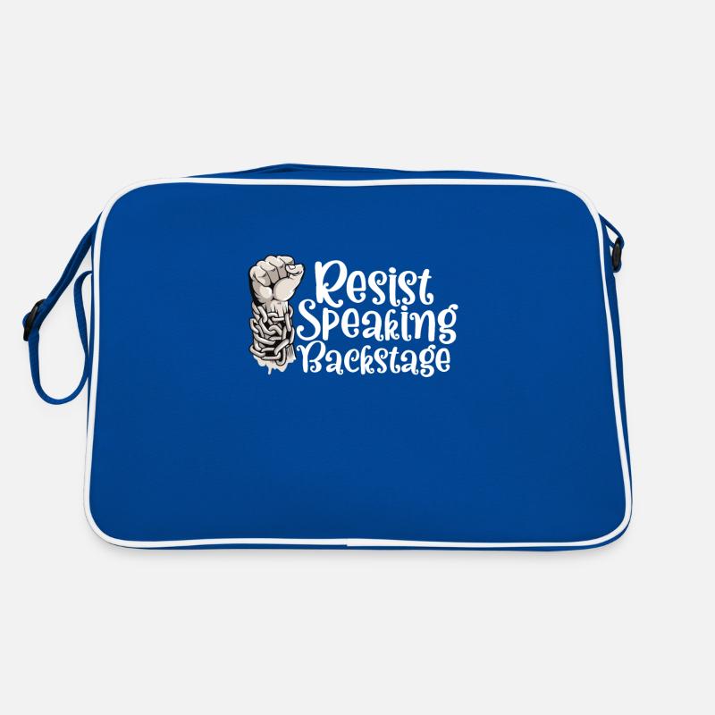 Theaterlehrer Schauspiellehrer Retro Tasche