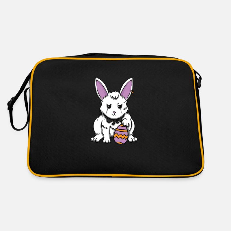 Gothic Rabbit Gothic Hase Gothic Ostern Emo Goth Retro Tasche