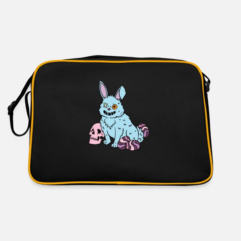 Gothic Rabbit Gothic Hase Gothic Ostern Emo Goth Retro Tasche