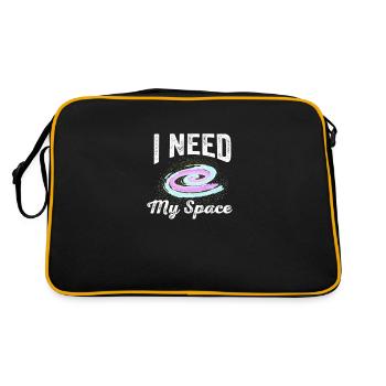 Solar System I need my space galaxy - Retro Bag - black/gold - Back