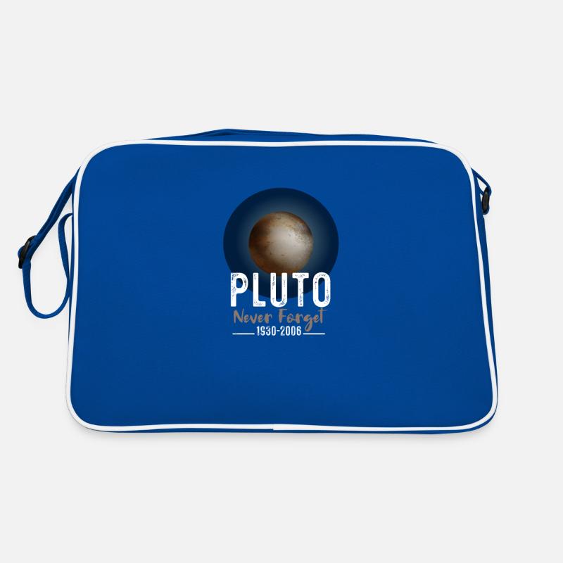 Solar System Pluto Never Forget 30-06 Retro Bag