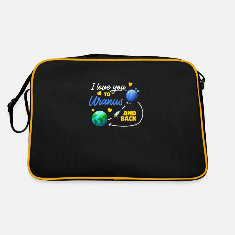 Je t’aime à Uranus et de retour à Uranus Sac Retro