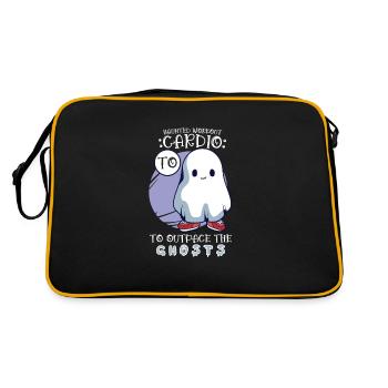 Bodybuilding Powerlifting Weightlifting Fitness - Retro Bag - black/gold - Back