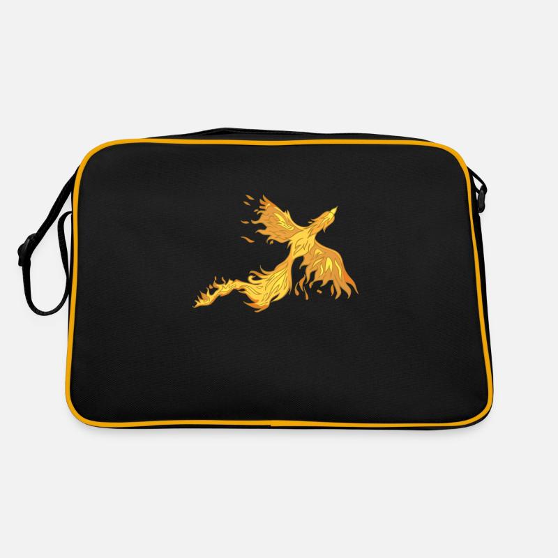 Phoenix Bird Mythical Creatures Retro Bag