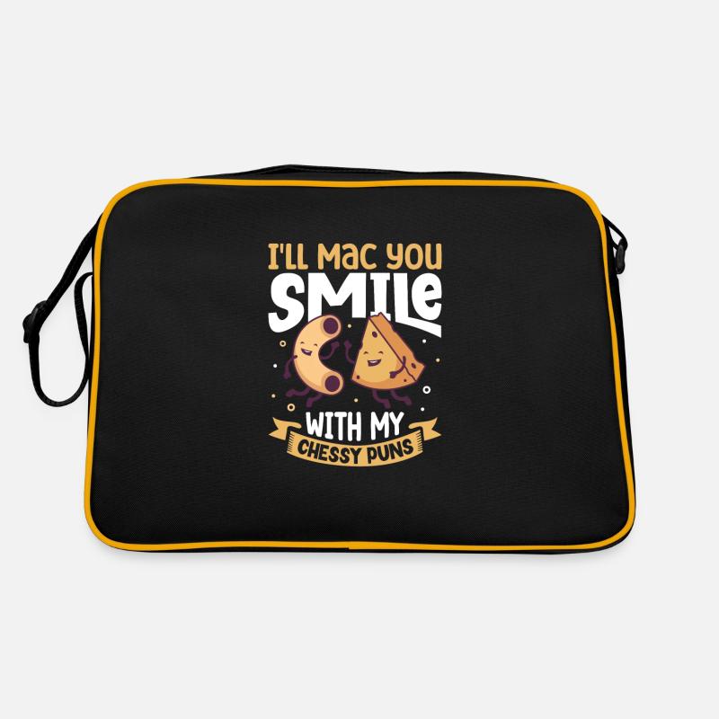 MAC AND CHEESE GIFT: propulsé par macaroni au fromage Sac Retro