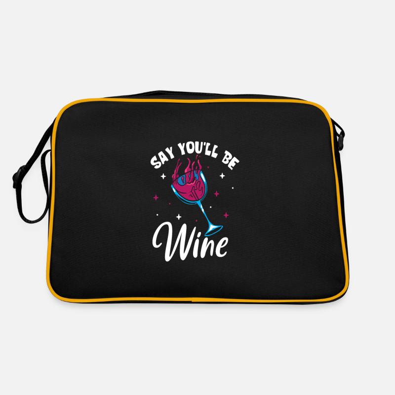 Wine making Wine Maker Wine Lover Wine Fan Retro Tasche