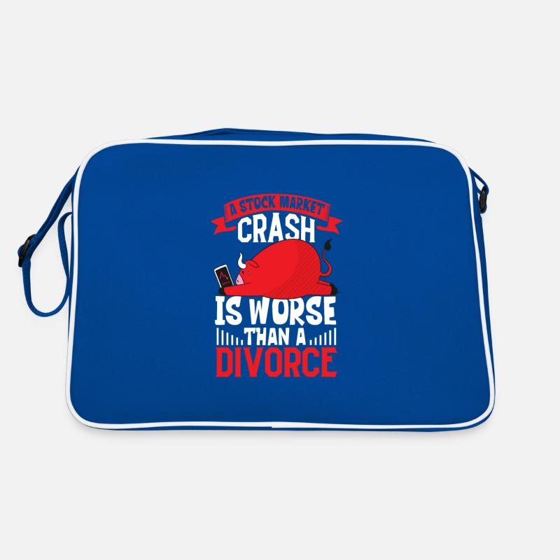 Stock Exchange Traders, Forex Traders, Investor Trading Retro Bag