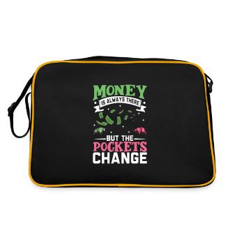Stock Exchange Traders, Forex Traders, Investor Trading - Retro Bag - black/gold - Back