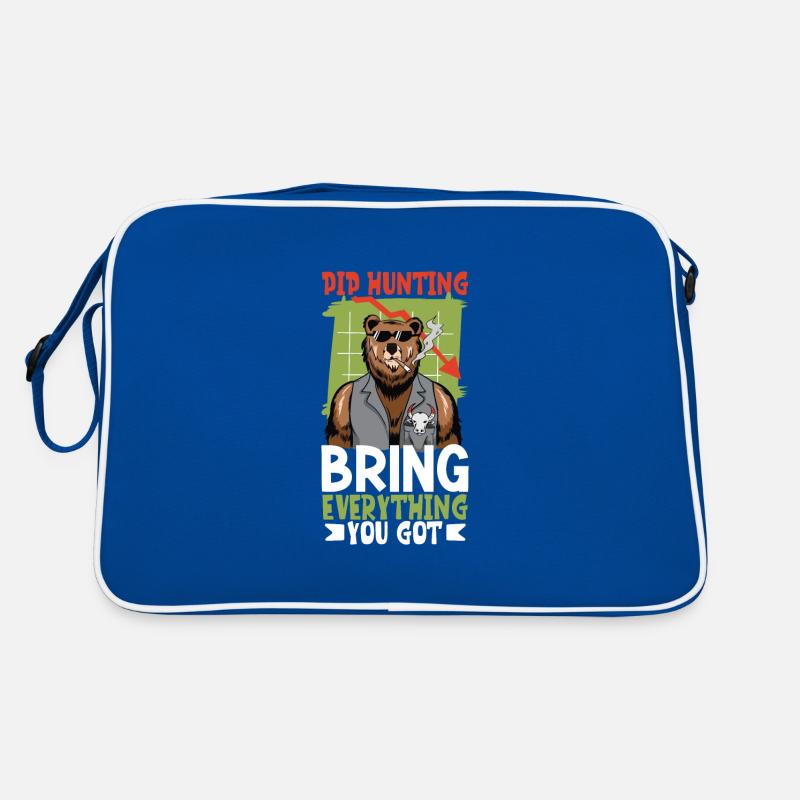 Stock Exchange Traders, Forex Traders, Investor Trading Retro Bag