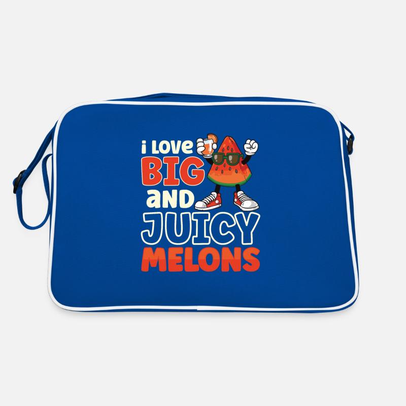 Watermelon Funny Fruit Funny Saying Retro Bag