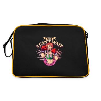 Women's Boxing Women's Boxing Boxer Women - Retro Bag - black/gold - Back