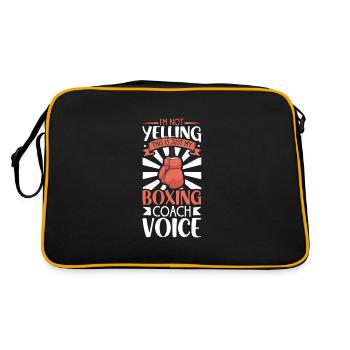 Women's Boxing Women's Boxing Boxer Women - Retro Bag - black/gold - Back