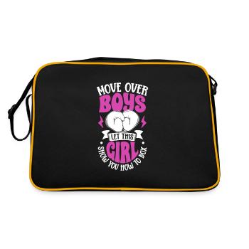 Women's Boxing Women's Boxing Boxer Women - Retro Bag - black/gold - Back