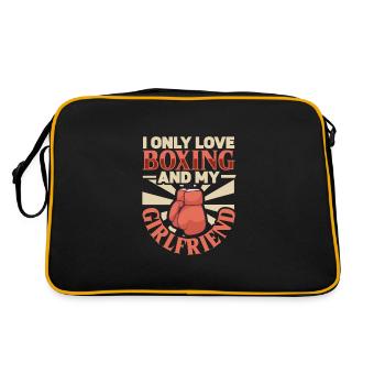 Women's Boxing Women's Boxing Boxer Women - Retro Bag - black/gold - Back