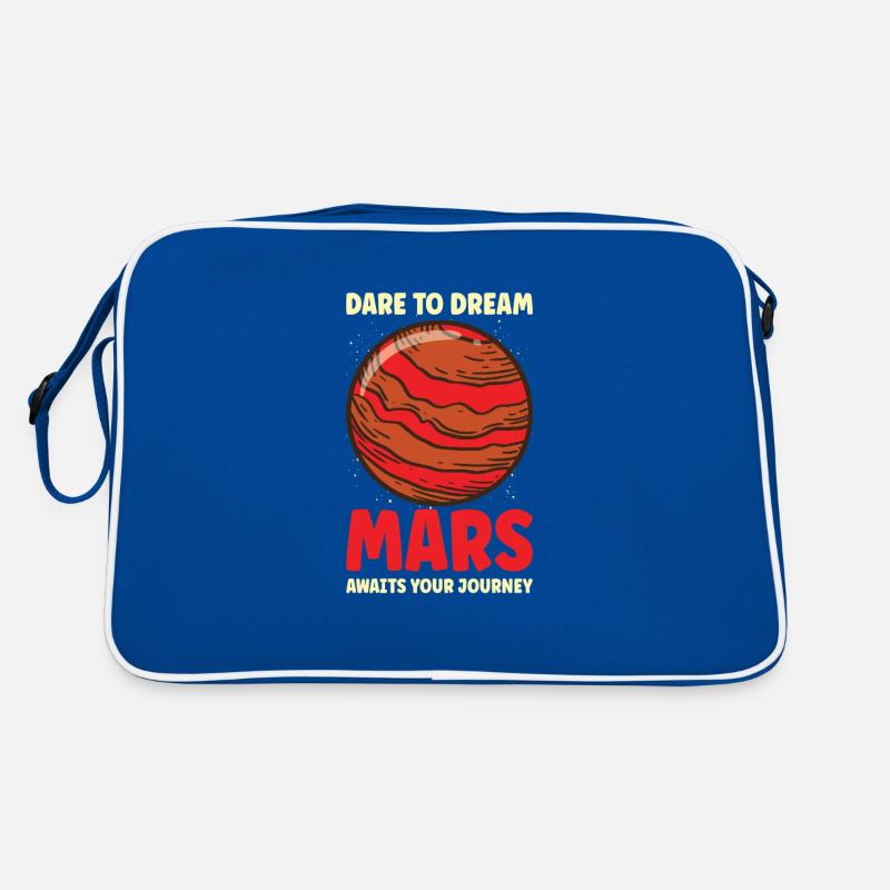 Mars Explorer les astronautes Astronomie Système solaire Sac Retro