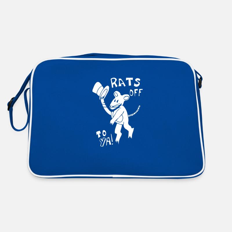 Ratte Ratten Ab Zu Dir Zauberer Ratte Retro Tasche
