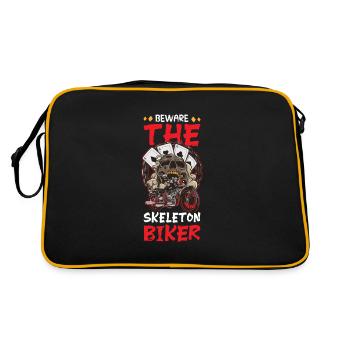 Poker Casino Poker Player Gambling Roulette - Retro Bag - black/gold - Back