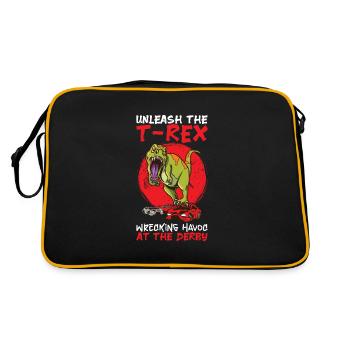 Demo Derby Demolition Derby Demolition Derby - Retro Bag - black/gold - Back