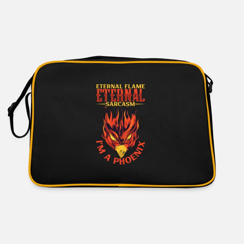 Phoenix Bird Mythical Creatures Retro Bag