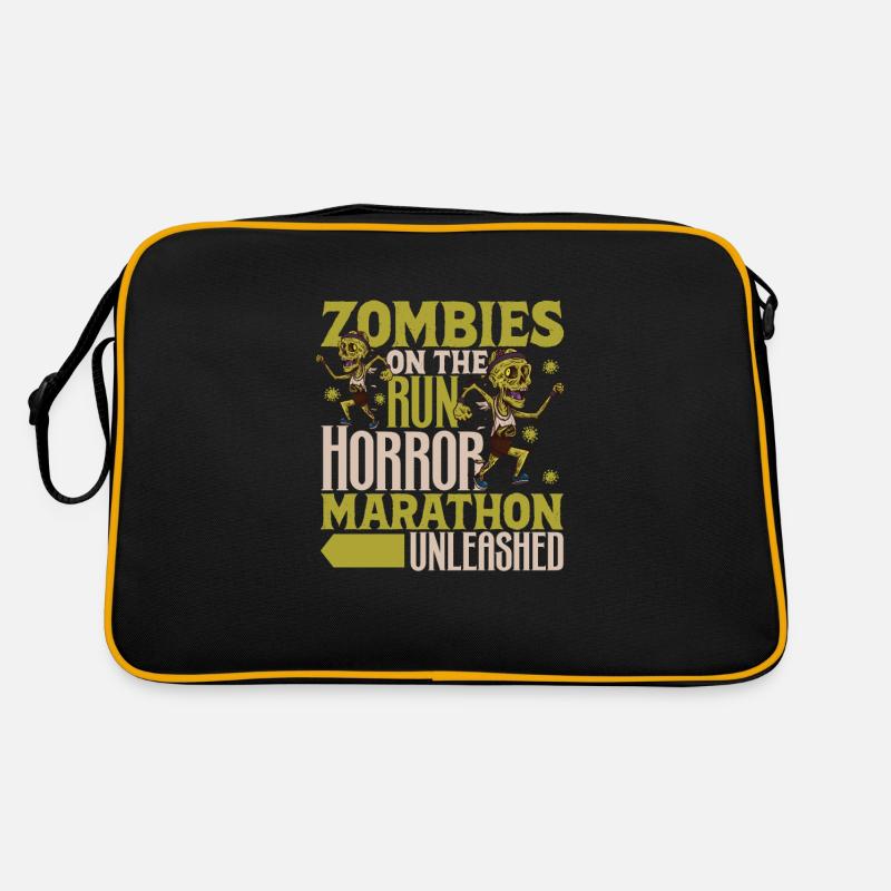 Horror Zombie Runner Half Marathon Running Jogging Retro Tasche