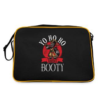 Corbeau Pirate Bateau Pirate Pirate Pirate Capitaine Pirate - Sac Retro - noir/or - Dos